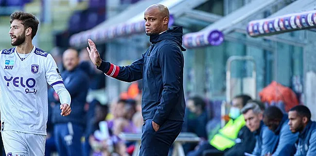 Anderlecht: un retour dans le onze de Kompany, un changement en attaque