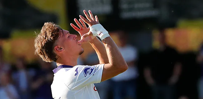 La réaction de Stassin après son tout premier but en Jupiler Pro League