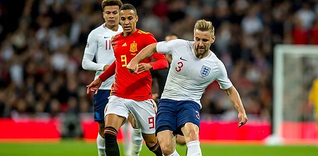 HORRIBLE Le choc de Luke Shaw contre l'Espagne en Nations League (VIDEO)