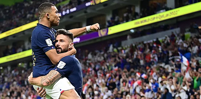 Giroud et un super Mbappé envoient la France en quarts de finale