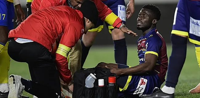 Coup très dur pour Waasland-Beveren: Ampomah blessé pour plusieurs semaines