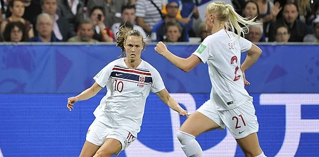 Mondial féminin - La Norvège se qualifie pour les quarts au bout du suspense