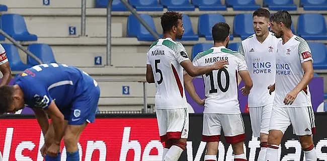 Louvain réclame un penalty: 