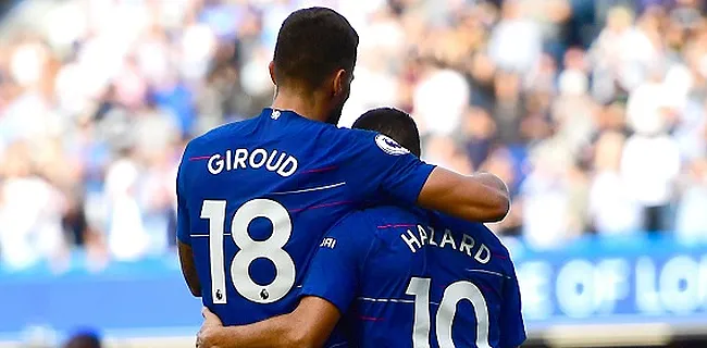 L'énorme compliment de Hazard sur Giroud pas suffisant pour calmer les fans