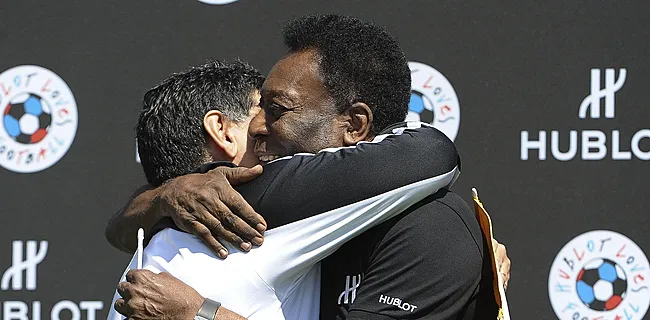 Pelé rejoint Maradona: 