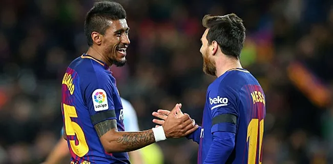 Paulinho n'est pas rentré au Brésil: il négocie son départ de Barcelone