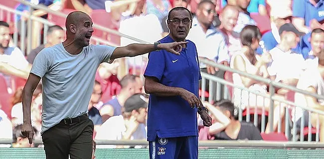 Sarri fait tomber Guardiola pour la première fois de la saison