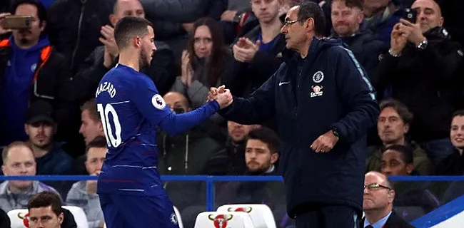 Sarri explique pourquoi Hazard ne fait pas partie du Top 11 de la Premier League