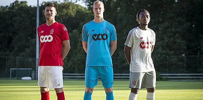 Les nouveaux maillots du Standard: 