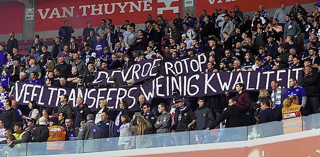 La rage  des fans d'Anderlecht: 62 millions de transferts foireux 