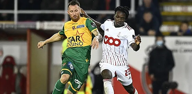 Chevalier rate un penalty, Mouscron se contente d'un point