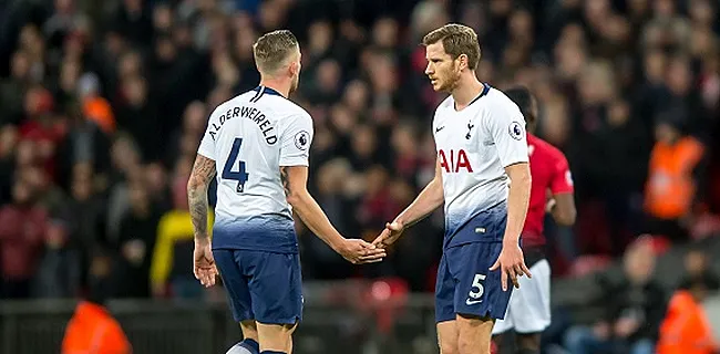 Il y a trois belges dans le noyau A de Tottenham