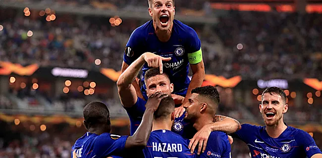 Chelsea remporte l'Europa League, Hazard homme du match