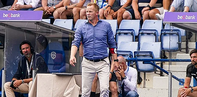 Wouter Vrancken et le Racing Club de Genk se font surprendre