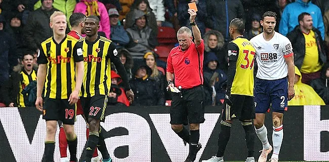 Christian Kabasele voit rouge, Watford retombe sur terre