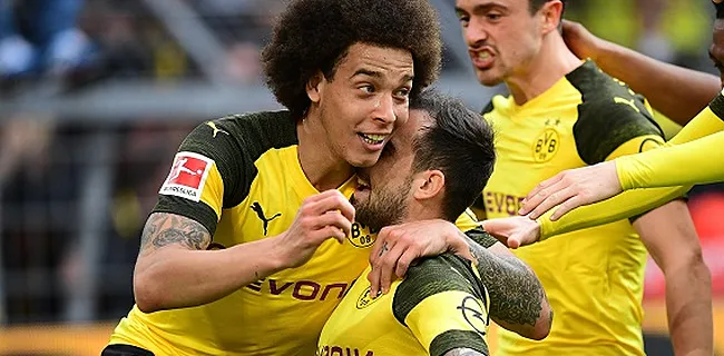 Axel Witsel remporte son premier trophée avec Dortmund