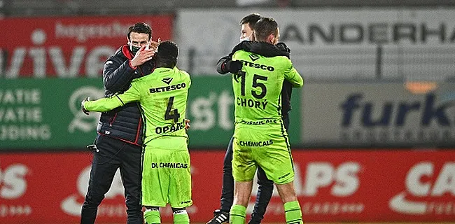 Zulte Waregem devra se passer de son attaquant contre les Mauves