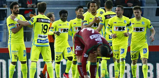 Excellente opération pour La Gantoise qui met la pression sur Anderlecht