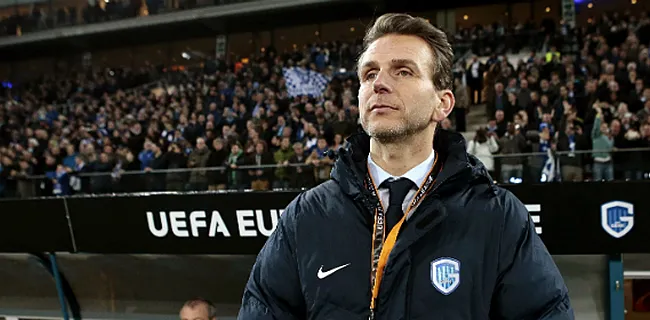 Le coach de Genk donne son favori dans la lutte pour le titre