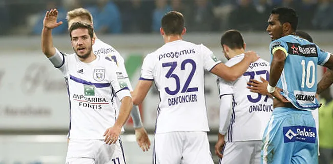 La première offre d'Anderlecht: refusée!