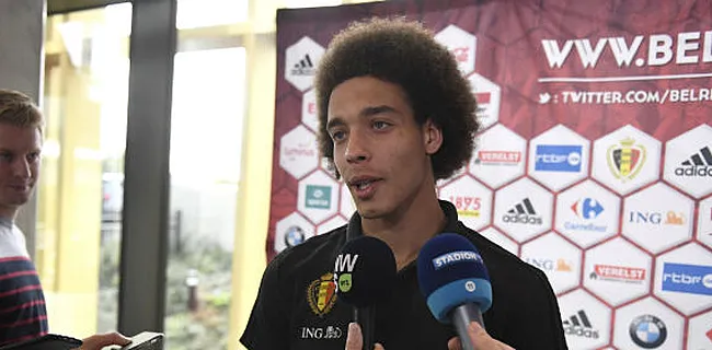 Witsel fait le point sur sa saison en Chine mais refuse d'aborder un sujet