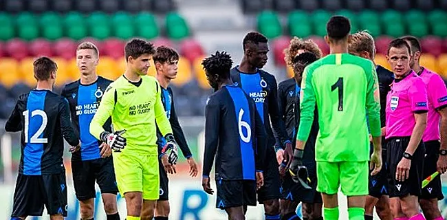 YOUTH LEAGUE C'est fini pour Bruges