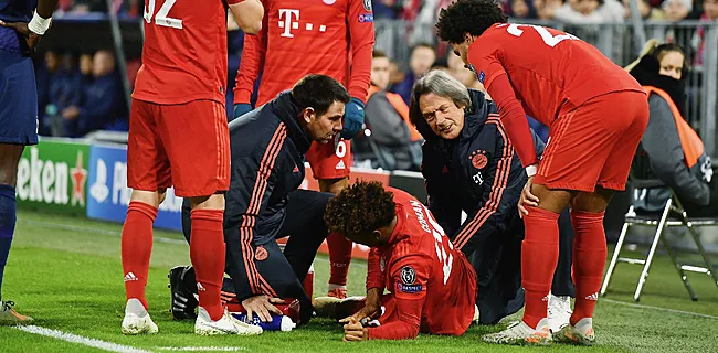 Coup dur pour le Bayern: il sera absent un mois de plus