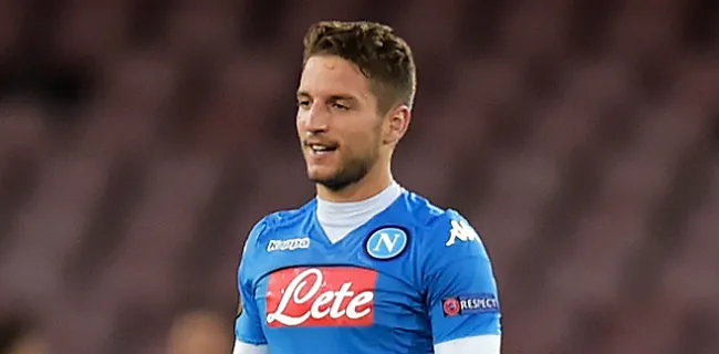 Dries Mertens n'en revient pas: 