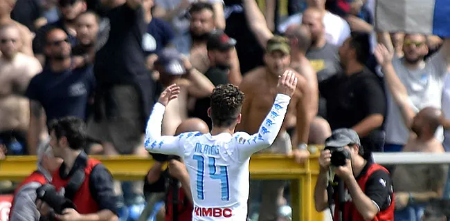 Dries Mertens pense que Naples est mieux armé que la Juve