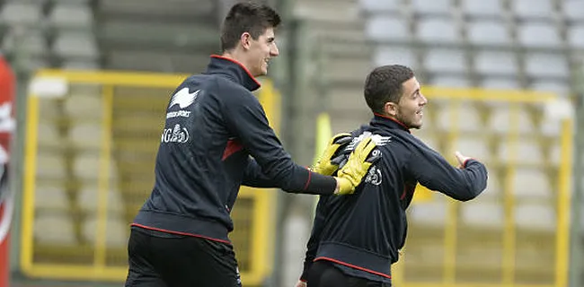 Hazard et Courtois tombent dans le piège mais s'en sortent bien