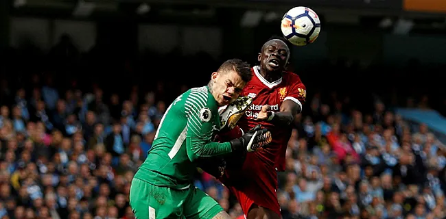 Voilà à quoi ressemble le visage d'Ederson après le coup de pied de Mané [PHOTO]