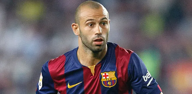 Copa del Rey: Mascherano évacué en civière après ce choc impressionnant [VIDEO]