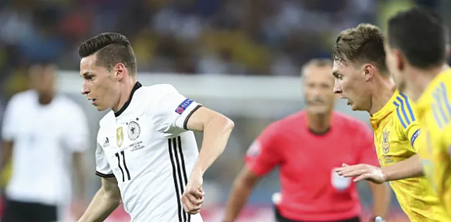 Draxler montre le mauvais exemple avec l'Allemagne