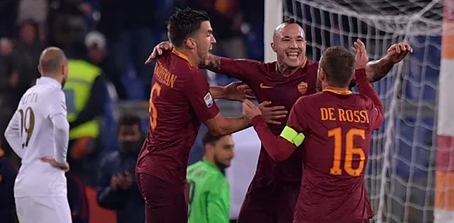 Nainggolan titulaire lors de la victoire de la Roma à Genoa