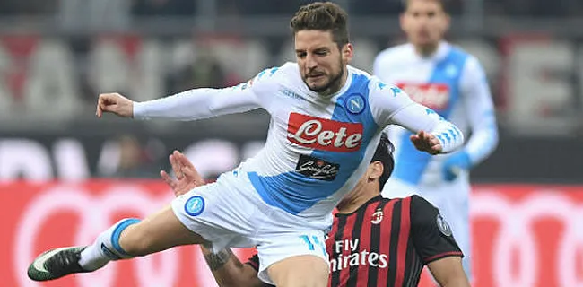 Naples contre-attaque et triple le salaire de Dries Mertens