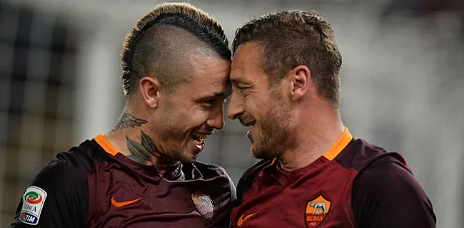 La célébration de Totti après la volée pleine lucarne de Nainggolan [VIDEO]