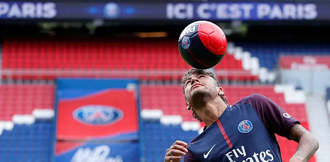 Première tuile pour Neymar au PSG