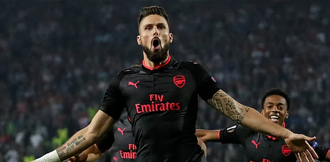 WTF! Giroud claque un retourné acrobatique en pleine lucarne face à l'Etoile Rouge (VIDEO)