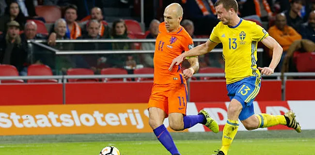 Arjen Robben quitte la sélection des Pays-Bas