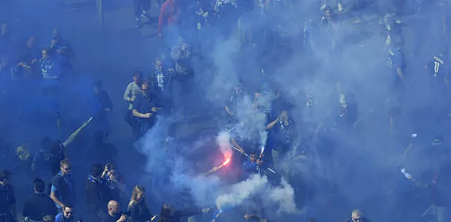 WTF! Les supporters de Bruges font voler en éclat les vitres du bus des joueurs (VIDEO)