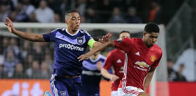 Personne n'a remarqué cela quand Rashford a marqué contre Anderlecht