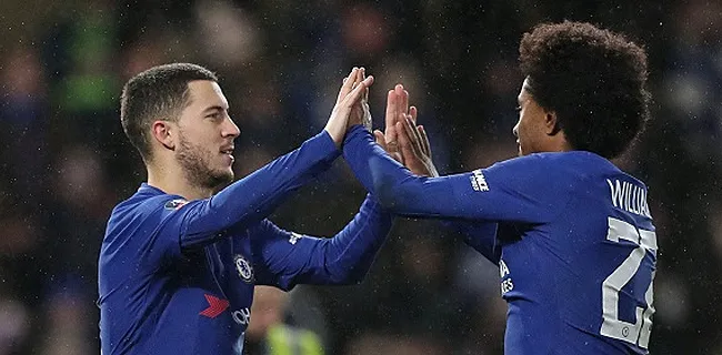 Messi répond au but de Willian, Hazard à l'assist (VIDEO)